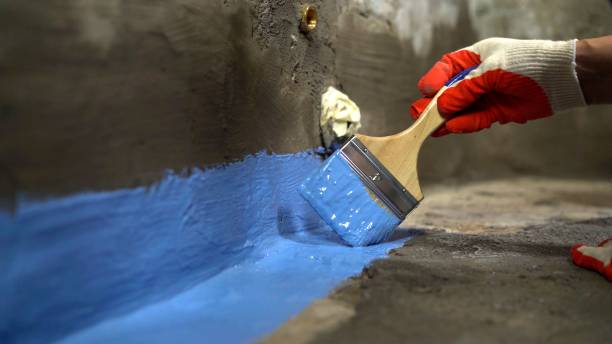 Commercial Emergency Waterproofing project at a La Grange, IL business property by SJ Waterproofing Pros